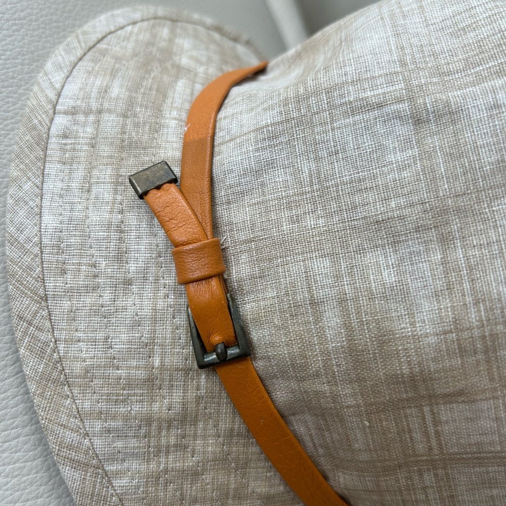 Eugenia Kim Bucket Hat with Orange Band